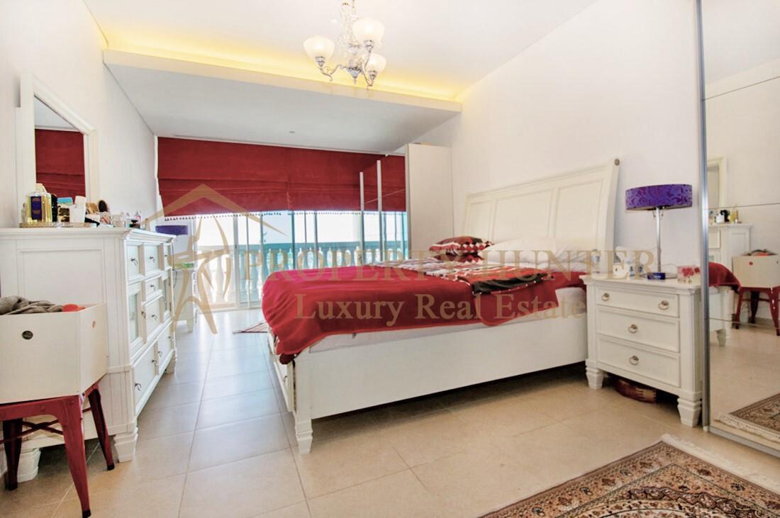 Apartamento de lujo de 2 habitaciones en The Pearl Viva Bahriya | Vista marítima